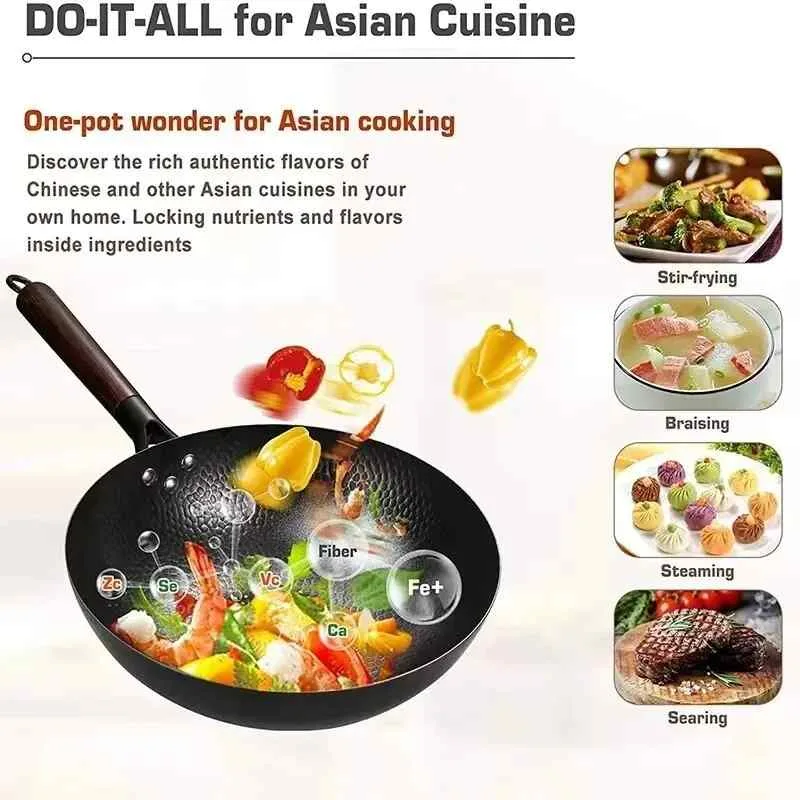 Iron Cust pan 32 Cm