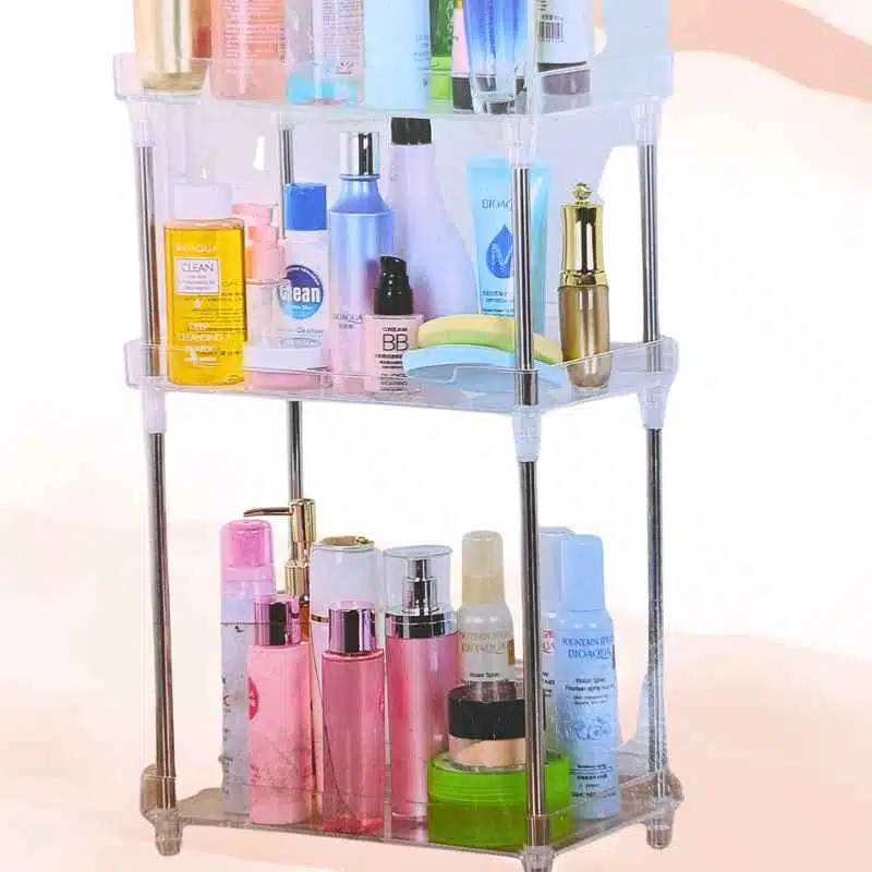 Bathroom Organizer Makeup Rack