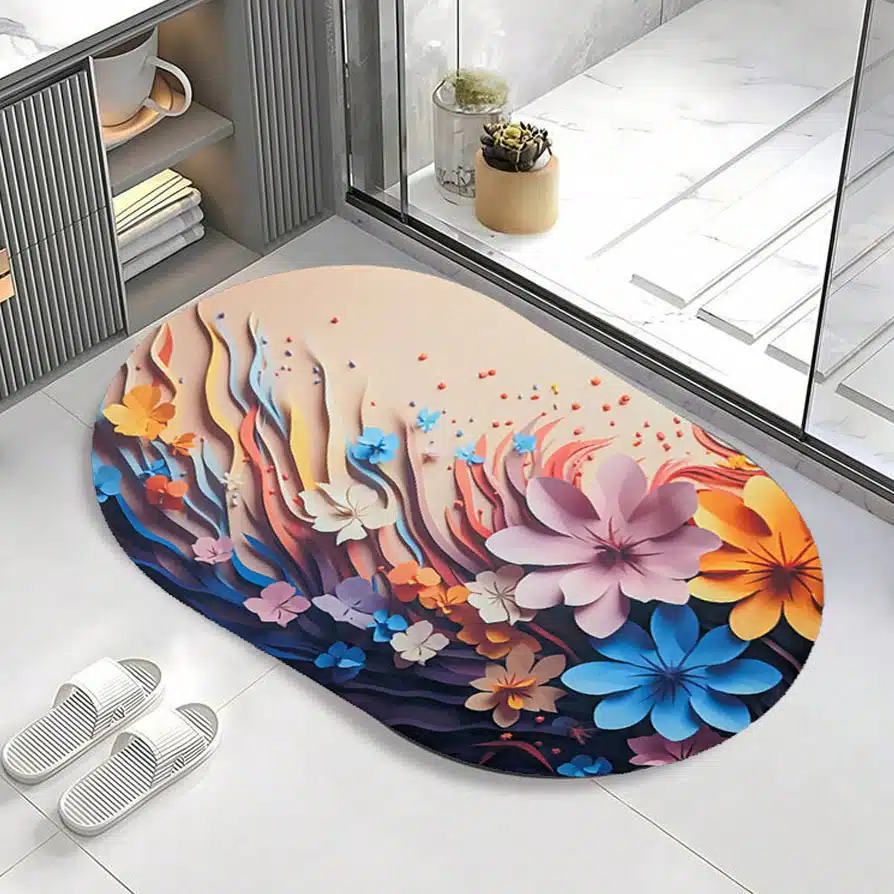 3d Floor Anti-slip Floor Mat Square 011