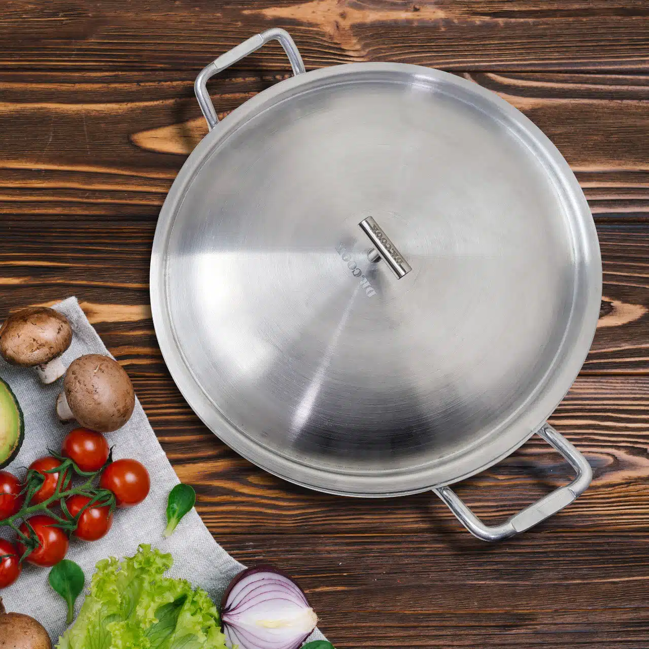 Dr Cook Deep Cooking Pan with lid - Image 6