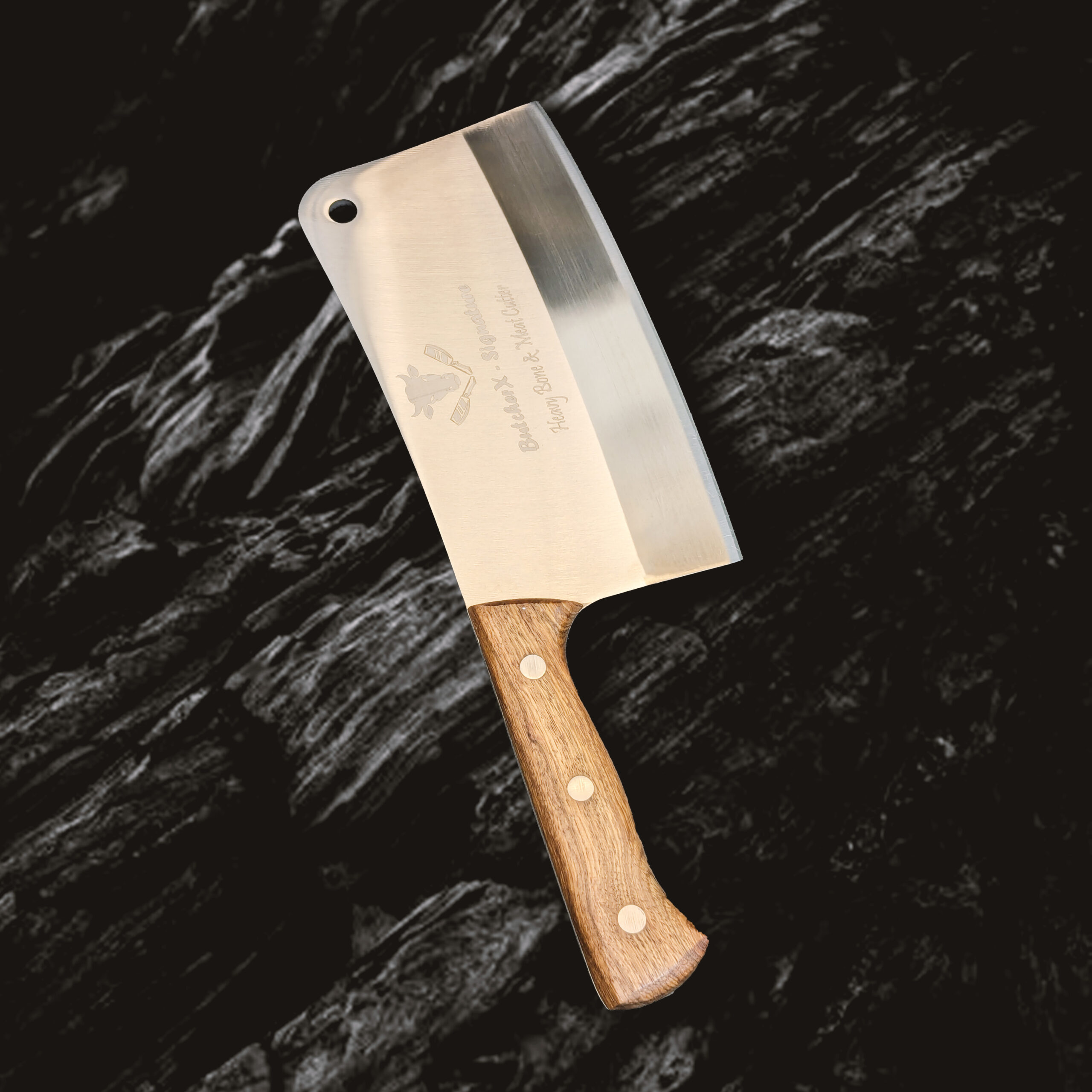 13 inch Butcher X DJ 033 Signature Heavy Bone cutting Knife